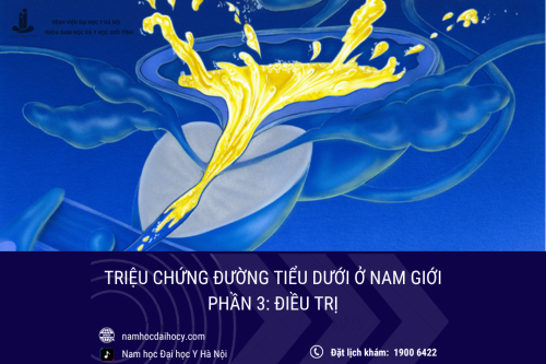 Điều trị triệu chứng đường tiểu dưới